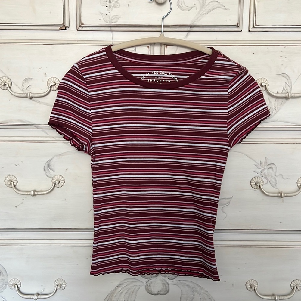 Aeropostale Womens Shrunken-Tee